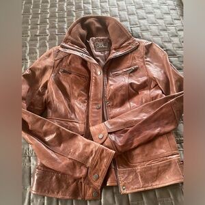 Cole Hana leather jacket